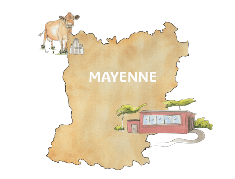 Illustration du département de la Mayenne