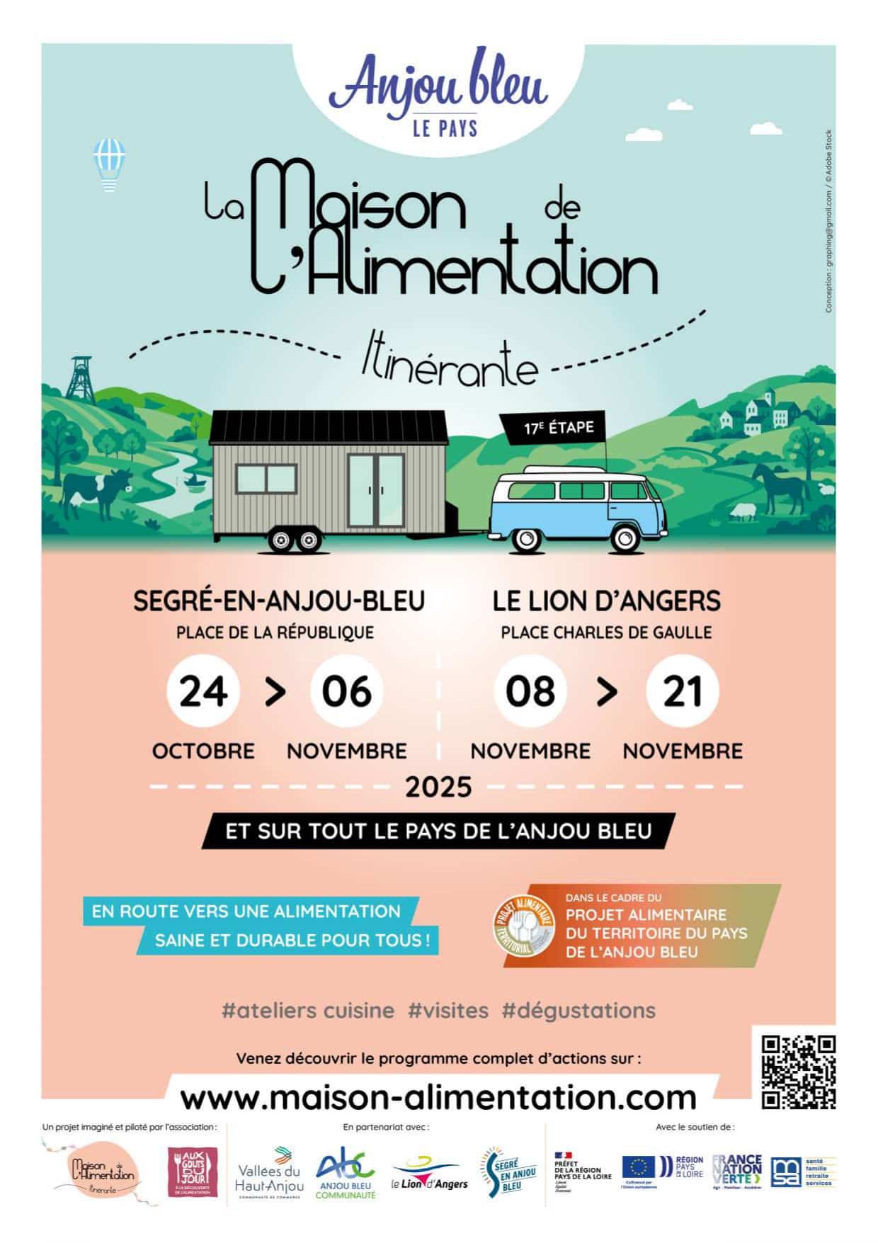 Inauguration de la Maison de l'alimentation itinérante